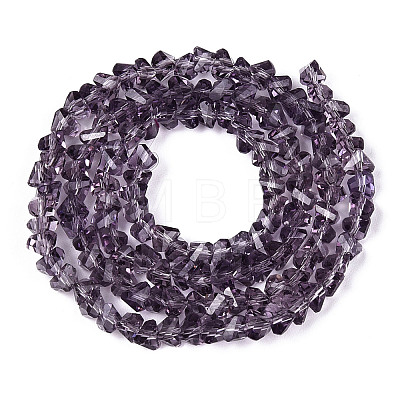 Transparent Glass Beads Strands GLAA-N018-4mm-02-1