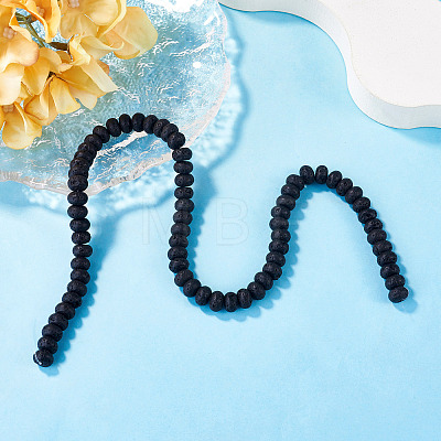 1 Strand Natural Lava Rock Beads Strands G-TA0003-44B-1