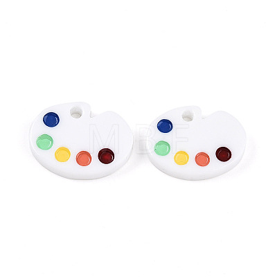 Resin Pendants X-CRES-N021-18-1
