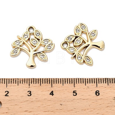 Alloy Crystal Rhinestone Pendants FIND-I043-07G-1