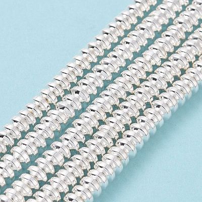 Electroplate Non-magnetic Synthetic Hematite Beads Strands G-L485-04B-S-1