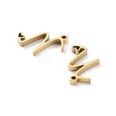 304 Stainless Steel Charms STAS-M327-02G-N-1