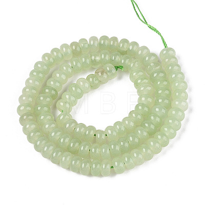 Dyed Natural White Jade Beads Strands X-G-T139-59A-13-1
