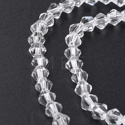 Transparent Glass Beads Strands EGLA-A039-T3mm-D13-1