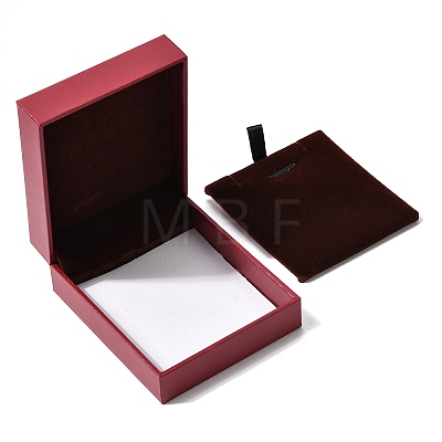 Cardboard Paper Jewelry Packing Boxes with Sponge Inside for Pendants CBOX-F007-01B-1