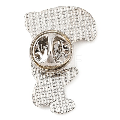 Bird Platinum Alloy Enamel Brooches JEWB-I035-08P-05-1