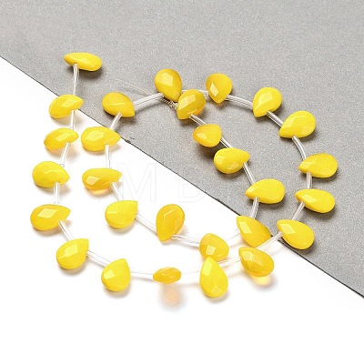 K9 Glass Beads Strands GLAA-Q102-01F-1