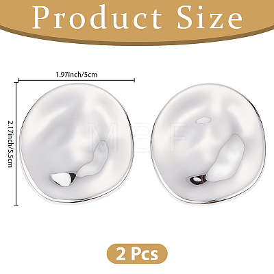 2Pcs Alloy Brooches JEWB-CP0001-58P-1