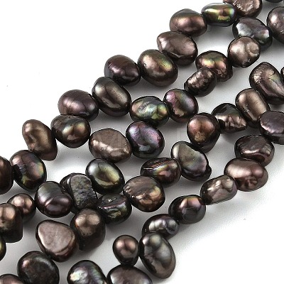 Dyed Natural Cultured Freshwater Pearl Beads Strands PEAR-A006-19B-X-1