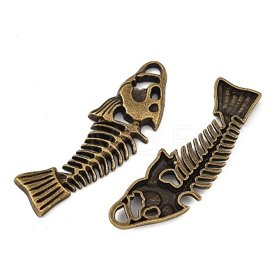 Tibetan Style Alloy Big Pendants TIBE-T007-26AB-FF-1