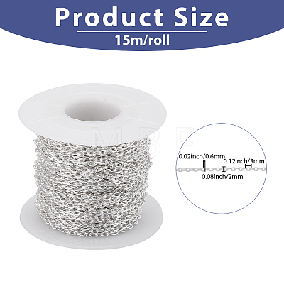 15M Iron Cable Chains CH-BM0001-01S-1