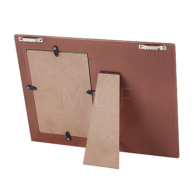 MDF Wood Photo Frames DIY-WH0231-049-1