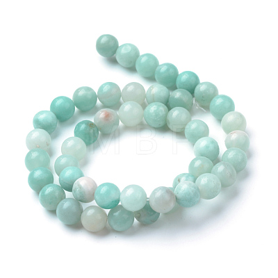 Natural Amazonite Beads Strands X-G-T055-4mm-17-1