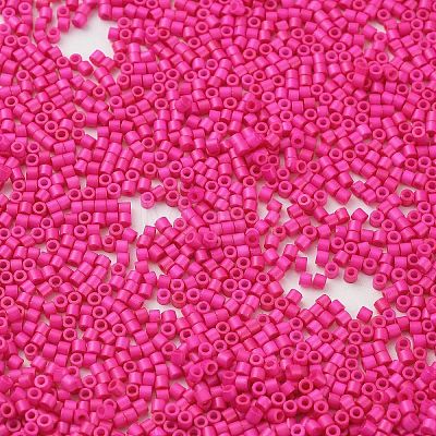 Baking Paint Glass Seed Beads SEED-S042-05B-68-1
