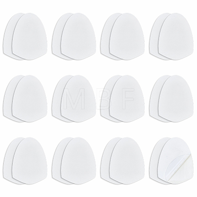 12 Pairs Polyester Non-Slip Shoes Pads AJEW-OC0016-09-1