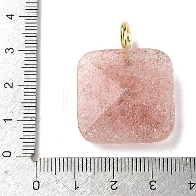 Natural Mixed Gemstone Faceted Pendants G-C274-03-1