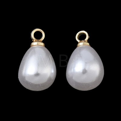 ABS Plastic Pearl Pendants FIND-Z105-03C-01G-1