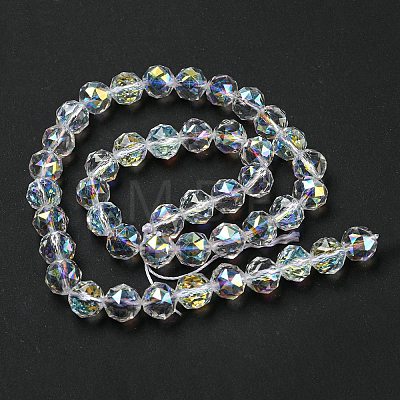 Glass Imitation Austrian Crystal Beads GLAA-F108-02-1-1