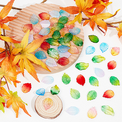 120Pcs 6 Colors Glass Beads GLAA-AR0001-35-1