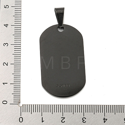 316 Surgical Stainless Steel Pendants STAS-E212-123EB-05-1