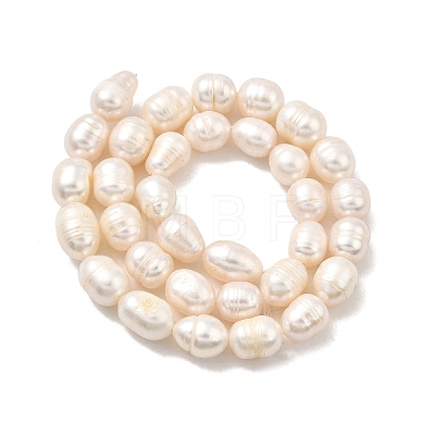 Natural Cultured Freshwater Pearl Beads Strands PEAR-I007-01E-01A-1