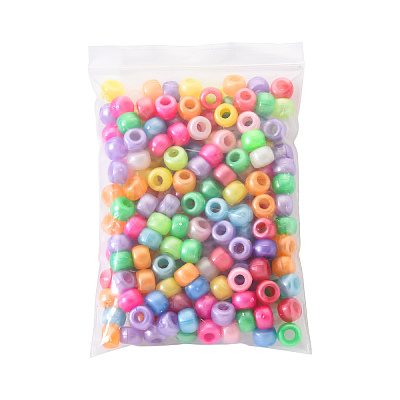 Plastic Pearlized Beads KY-YW0001-09-1