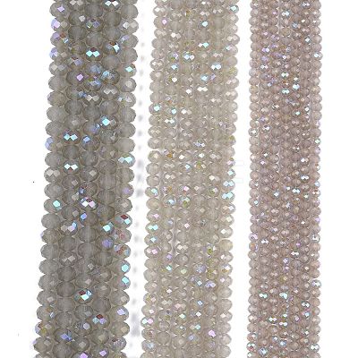 Electroplate Glass Beads Strands EGLA-A044-J4mm-L10-1