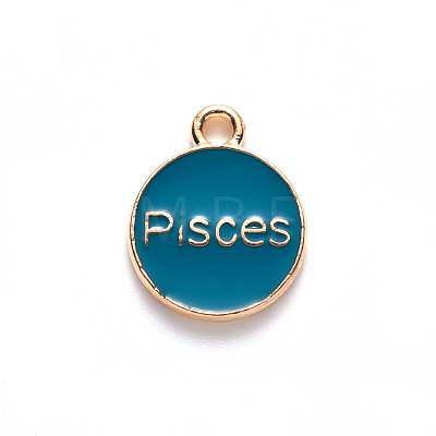 Alloy Enamel Pendants LS-ENAM-S124-01B-05H-1