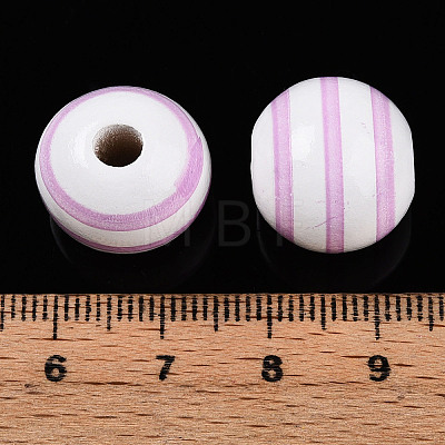 Easter Theme Printed Wood Beads WOOD-T032-22K-1