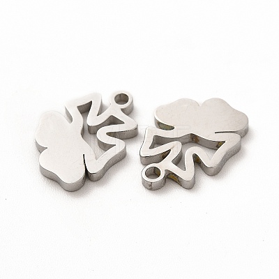 304 Stainless Steel Charms STAS-M089-33P-1