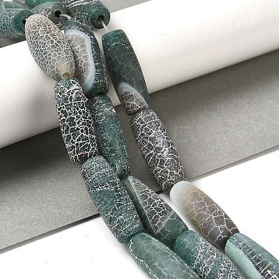 Natural Weathered Agate Beads Strands G-Q169-D04-01B-1