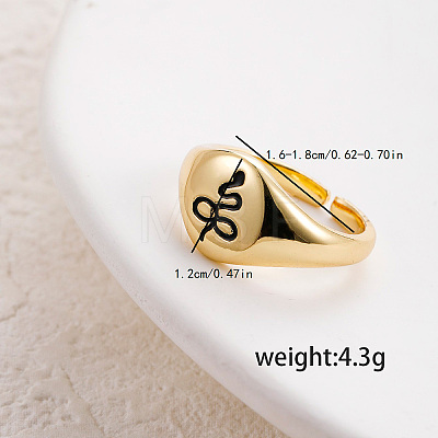 Brass Cuff Rings for Women SF4923-1-1