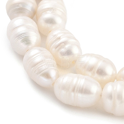 Natural Cultured Freshwater Pearl Beads Strands PEAR-P062-09A-1