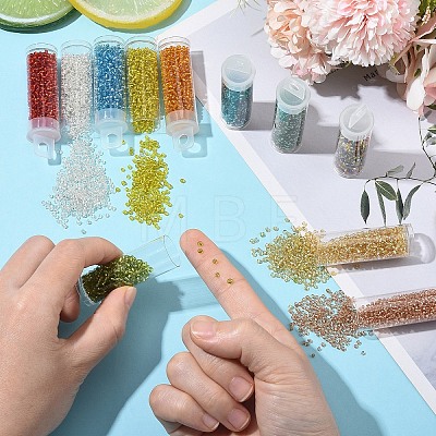 10G Glass Seed Beads SEED-YW0003-11A-1
