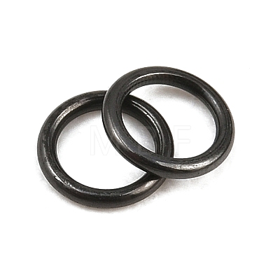 Ion Plating(IP) 304 Stainless Steel Closed Jump Rings STAS-G393-06B-08-1