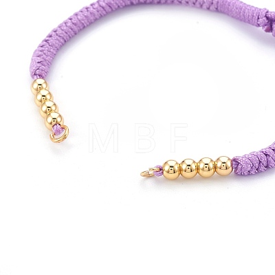 Nylon Cord Braided Bracelet Making MAK-E665-06D-1
