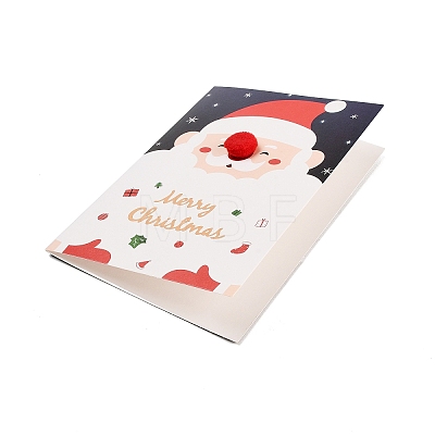 Rectangle Paper Greeting Card AJEW-P123-B01-1