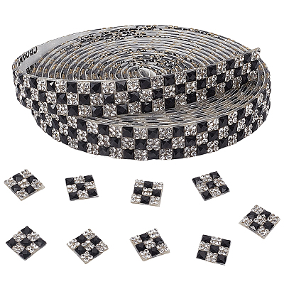 Resin Hotfix Rhinestone DIY-CN0004-01-1