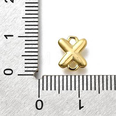 Brass Connector Charms KK-P295-01G-X-1