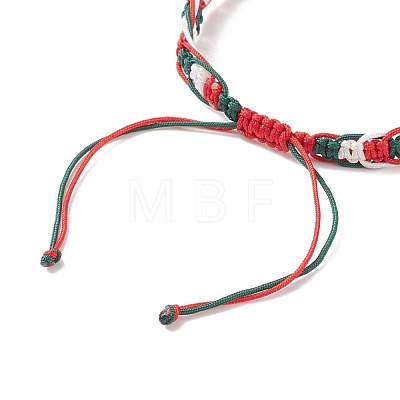 Nylon Braided Cord Bracelet BJEW-TA00138-1