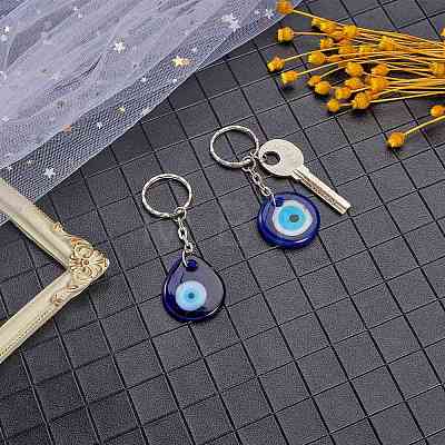 DIY Evil Eye Jewelry Making Finding Kits DIY-SZ0008-07-1