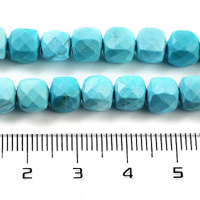 Dyed Natural Turquoise Beads Strands G-H028-A04-01-1