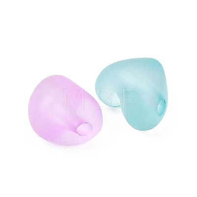 Frosted Acrylic Beads MACR-C041-01-1