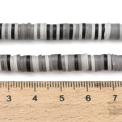 Handmade Polymer Clay Beads Strands PY-CBA21A8-01C-1