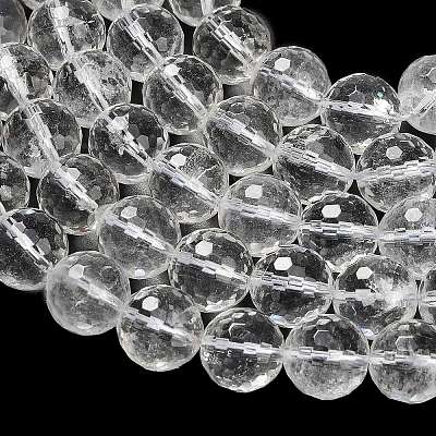 Natural Quartz Crystal Beads Strands G-C280-B14-12mm-1