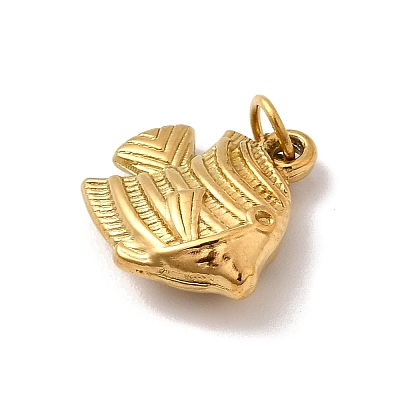 304 Stainless Steel Pendants STAS-B093-11G-02-1