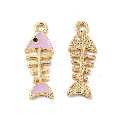 Alloy Enamel Pendants ENAM-B050-11G-01-1