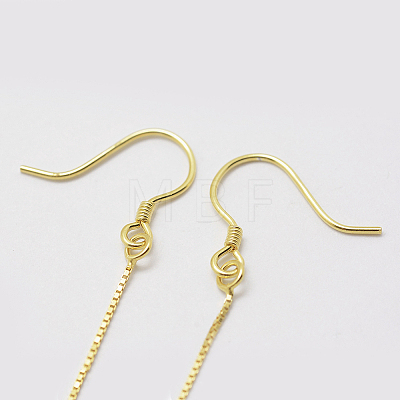 925 Sterling Silver Earring Hooks Findings STER-I014-31G-1