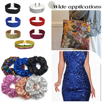 6000Pcs Plastic Paillette Beads PVC-PA0001-01A-1