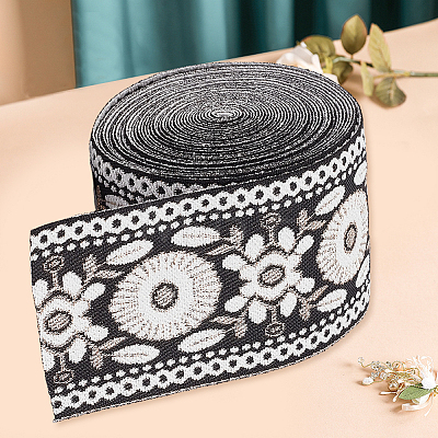 5M Vintage Jacquard Polyester Ribbon OCOR-CY0004-44D-1